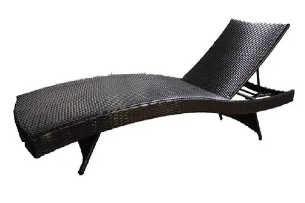 Cane Weaving Lounger - Color: Multocolor