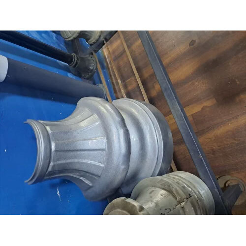 Aluminium Pole Base - Color: Silver