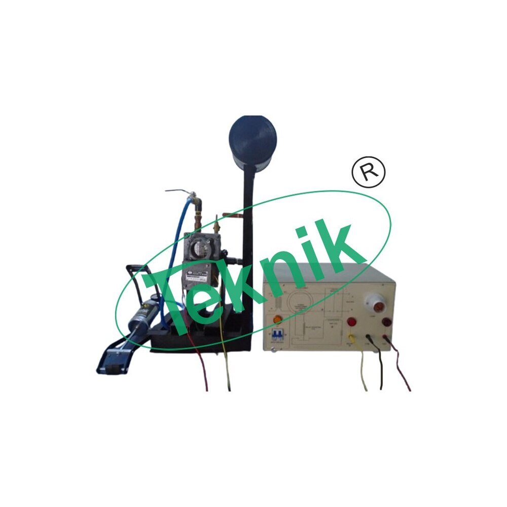 Bucholz Relay Test Setup - Heavy Duty M.s Angle Iron Frame, Compressor & Oil Included, Functional Performance Study, Graphical Plotting Characteristics, Alarm & Trip Test Features