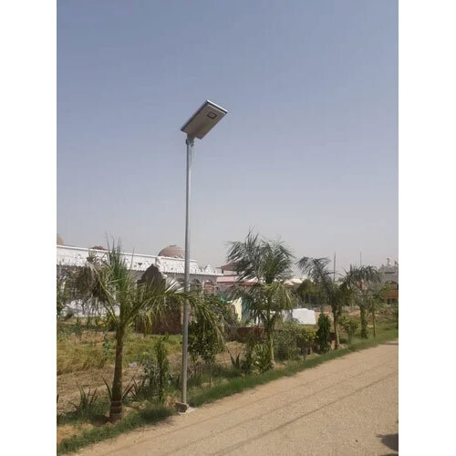 All In One Solar Street Lamp - Color: Silver