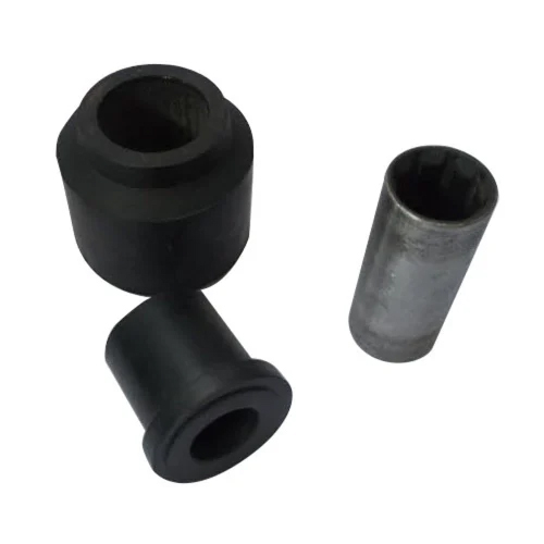 Western Rubber Black Compression Molded Parts - Finish: Polished