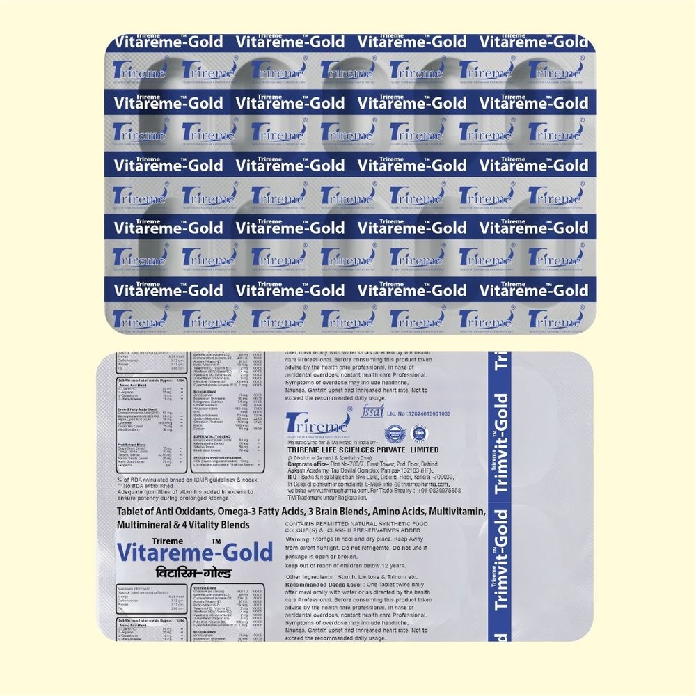 Vitareme Gold Capsules - Drug Type: General Medicines