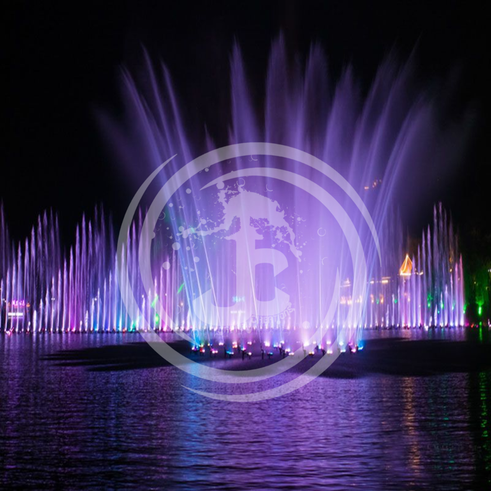 Floating Musical Fountain - Color: Multicolor Led Available