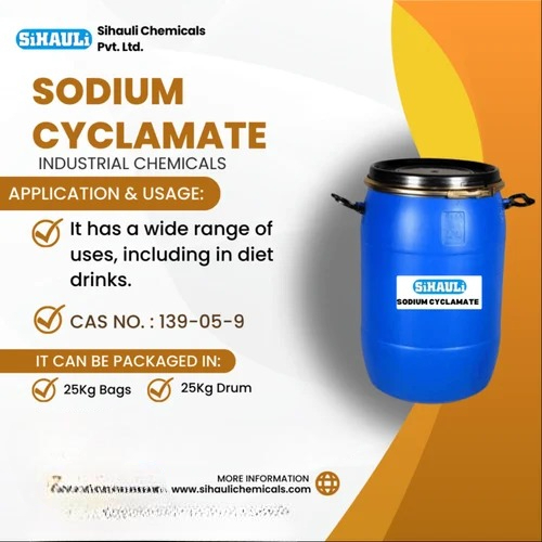 Sodium Cyclamate Manufacturers, Suppliers, Exporters From Vasai Mumbai