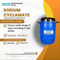 Sodium Cyclamate Manufacturers, Suppliers, Exporters - 20 Litre Packaging | Non-caloric Sweetener, 30-50 Times Sweeter Than Sucrose