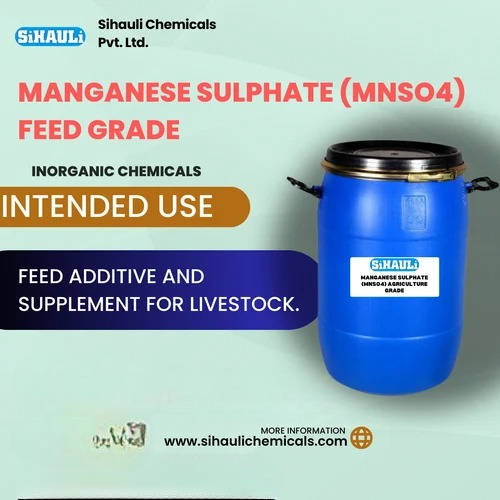 Manganese Sulphate Feed GRADE Manufacturers, Suppliers, Exporters From Vasai Mumbai India