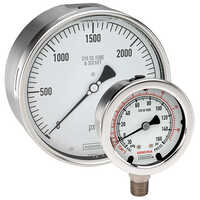 Analog Pressure Guages - Dial Material: Glass