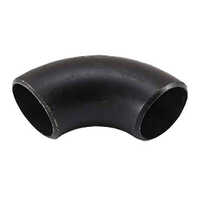 Carbon Steel Seamless Elbow - Color: Black