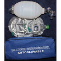 Hospital Silicon Ambu Bag (Resuscitator) Autoclavable