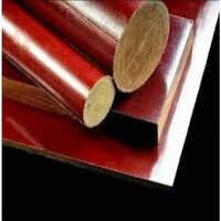 Hylam Sheets Rods - Hylam Material, 100mm Length, Red Color - Durable Hard Surface For Industrial Plastic Molding Applications