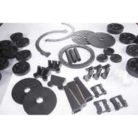 Nylon Plastic Components - Black | Polished Surface Finish, Durable Design For Versatile Applications And Enhanced Aesthetic Appeal