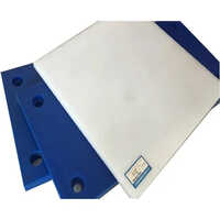 Uhmwpe Plastic Sheets - Uhwpe Material, 5.4 Meters Size, 30mm Thickness, Colors: White & Blue | Hardness Rating 60d, Ideal For Chute, Hopper & Dumper Liners