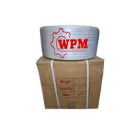 White Plastic Box Strapping Roll - Material: Pp