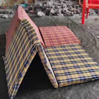 Folding Bed Mattress - Cotton, Single Size, Multi Color, 2 Inch Thickness | 1 Year Warranty, Perfect For Space-saving Convenience