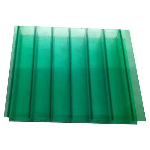 Multiwall Polycarbonate Sheet - Color: Green