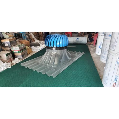 Industrial Roof Ventilator - Color: Silver