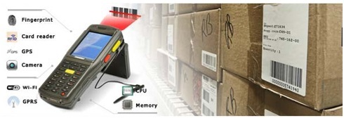बारकोड RFID / पोर्टेबल हैंडल टर्मिनल