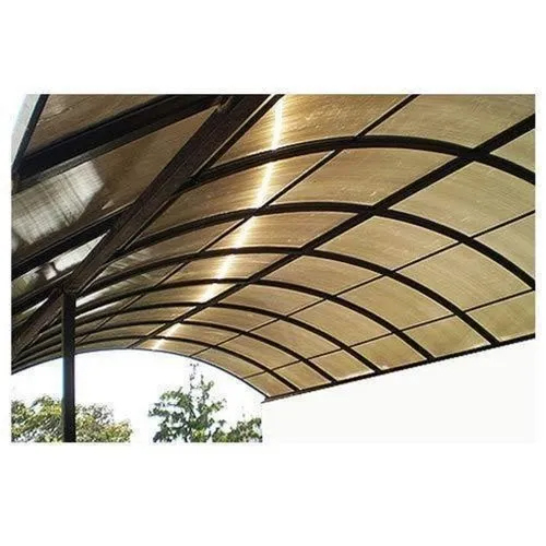 Multiwall Polycarbonate Roofing Sheet - Color: Transparent