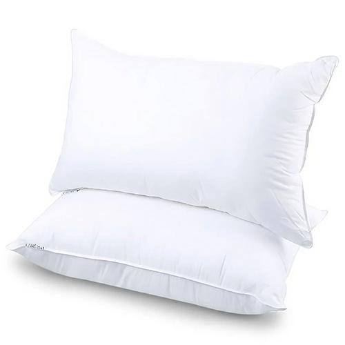 White Fiber Pillow