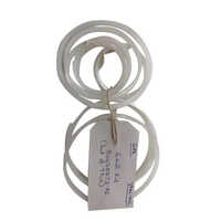 White Seal Gasket Kit - Rubber Material, 3 Inches Size, White Color , Rigid Hardness For Industrial Applications