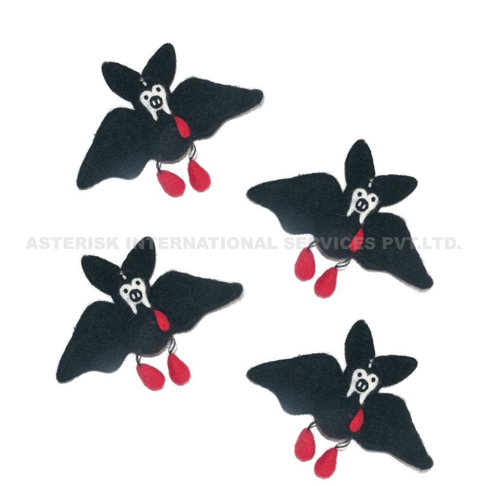 Handmade Felt Dracula
