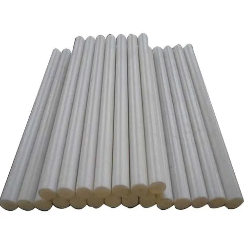 Uhwpe White Rod - Hardness: Rigid