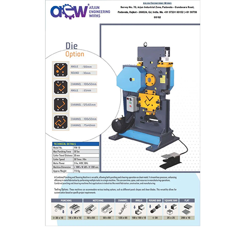 Ironworker Machine - Color: Green