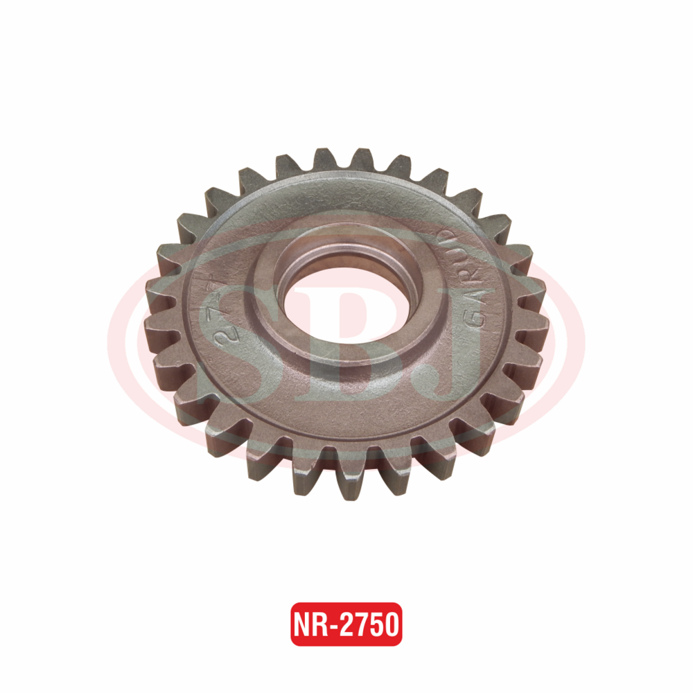 Gear 27T Suitable For Mahindra Mini - Color: Silver