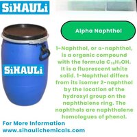 Alpha Naphthol - C10h8o, Cas No 90-15-3 | Industrial Grade, 99% Purity, White Solid, Oxidizing Agent For Hair Dyes