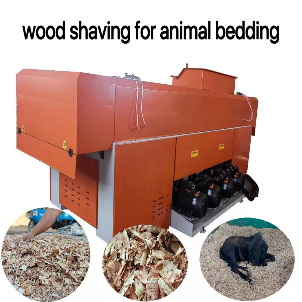 [High-Efficiency Certified] [High-Carbon Alloy Blades] Industrial Grinder for Pet Shavings/Wood Recycling - Factory Direct China