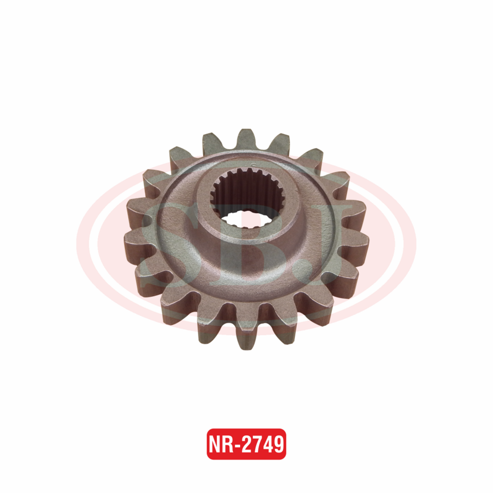 Gear 18T Suitable For Mahindra Mini - Color: Silver