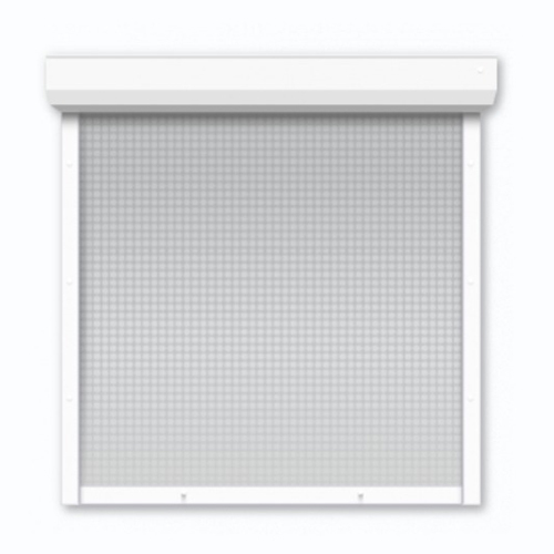Meshler Manual Mosquito Zipscreens - Color: White
