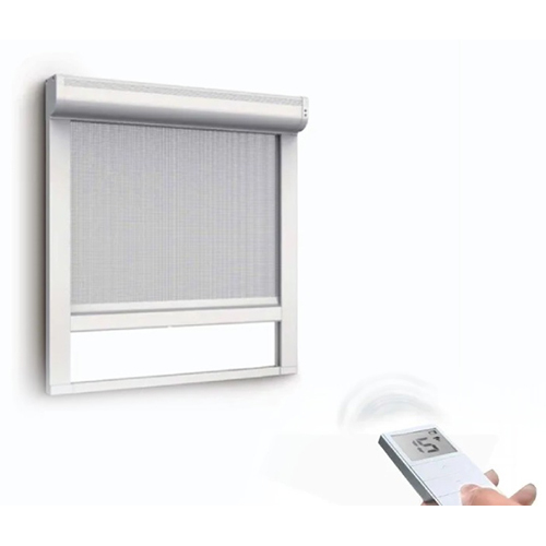 Motorized Mosquito Screen - Color: White