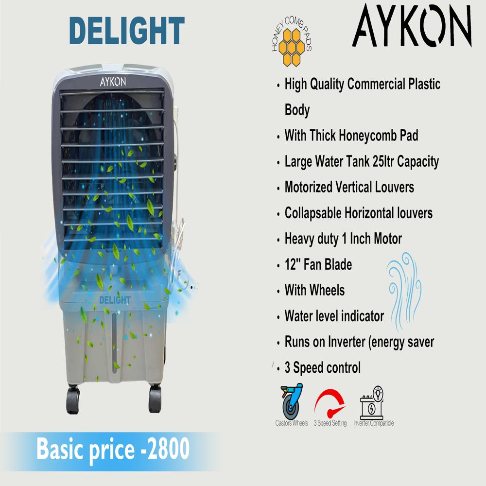 Delight Air Cooler - Color: Grey