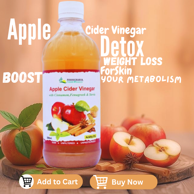 Arteclean Apple Cider Vinegar - Natural Blend With Ginger, Garlic & Lemon Juice, Infused With Honey | Cholesterol Support, Diabetic Care, Weight Management