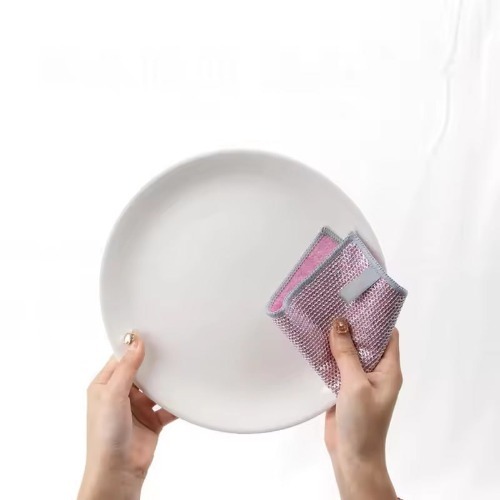 Micro+PE Dish  Washing Cloth