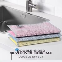 Micro+PE Dish  Washing Cloth