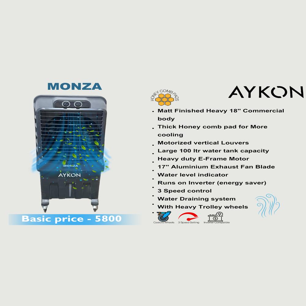 Monza Air Cooler - Color: White