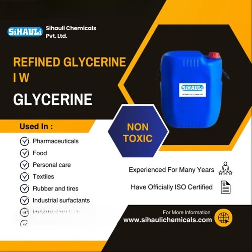 Refined Glycerine Manufacturers, Suppliers, Exporters From Vasai Mumbai
