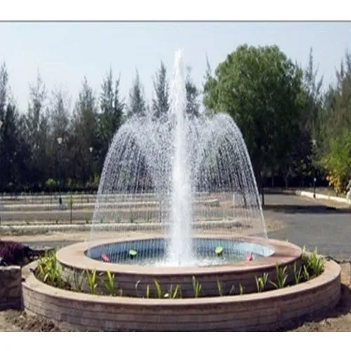 Ring Water Fountain - Material: Stainless Steel