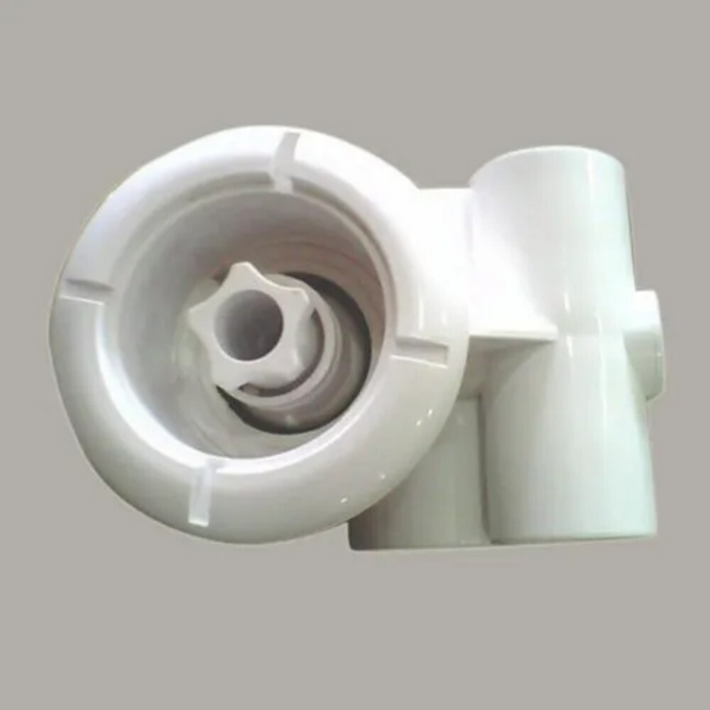 Air And Water Tee Body - Plastic, 1 Inch Size, White | Application for Swimming Pools, No Power Supply, 1 Year Warranty