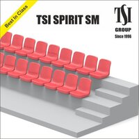 Step Mounted Stadium Seat - Color: Available In Various Colors Upon Request