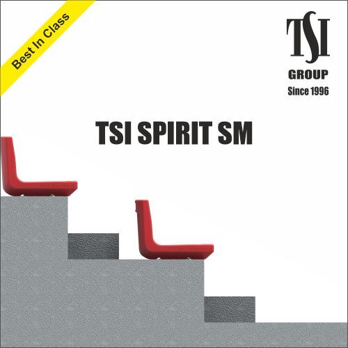 Step Mounted Stadium Seat - Color: Available In Various Colors Upon Request