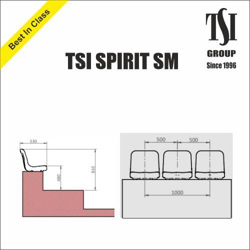 Step Mounted Stadium Seat