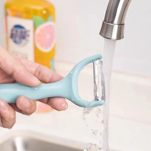 Vegetable Peeler - Stainless Steel, 15l X 6w Centimeters , Dishwasher Safe, Ergonomic Plastic Handle, Easy To Clean, Multi-function For Fruits & Veggies