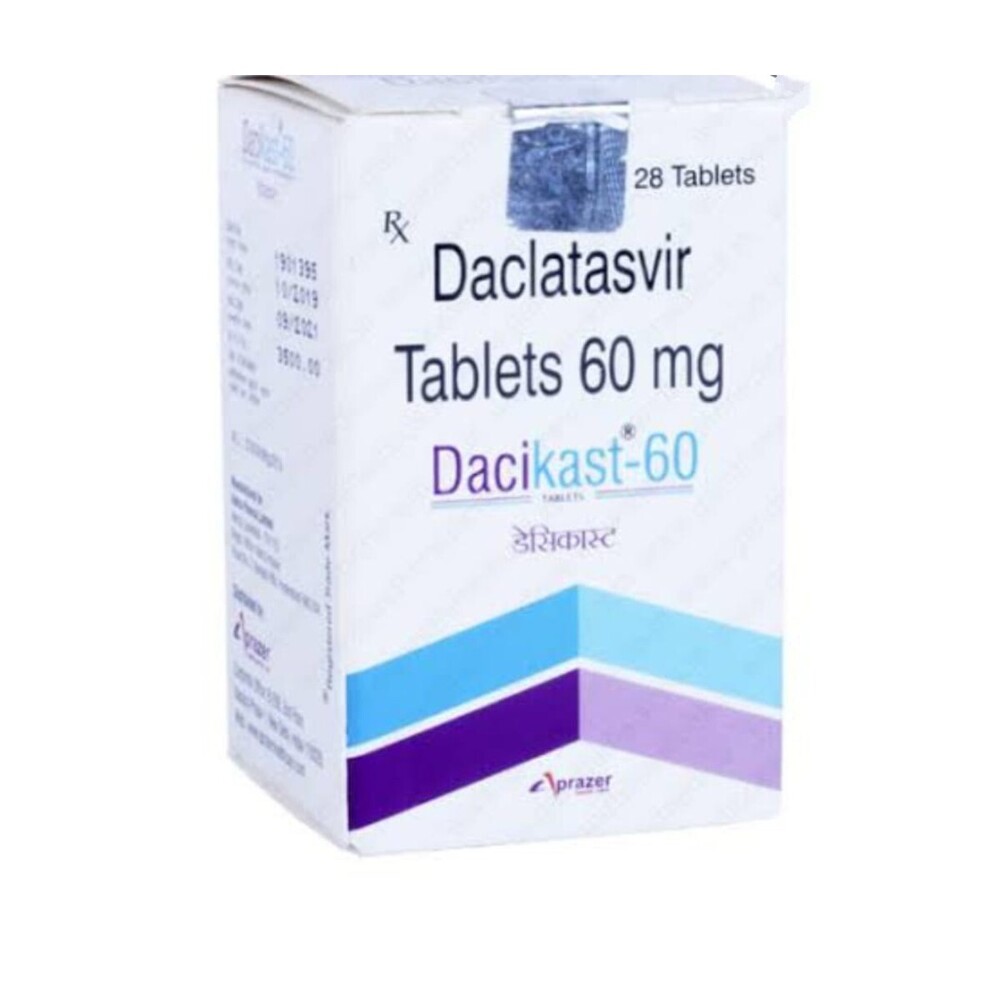 Dacikast - 60 Mg Tablets | Quality Assured Hepatitis C Management, Expert Consultation, Timely Delivery, Affordable Pricing, Customer-centric Service