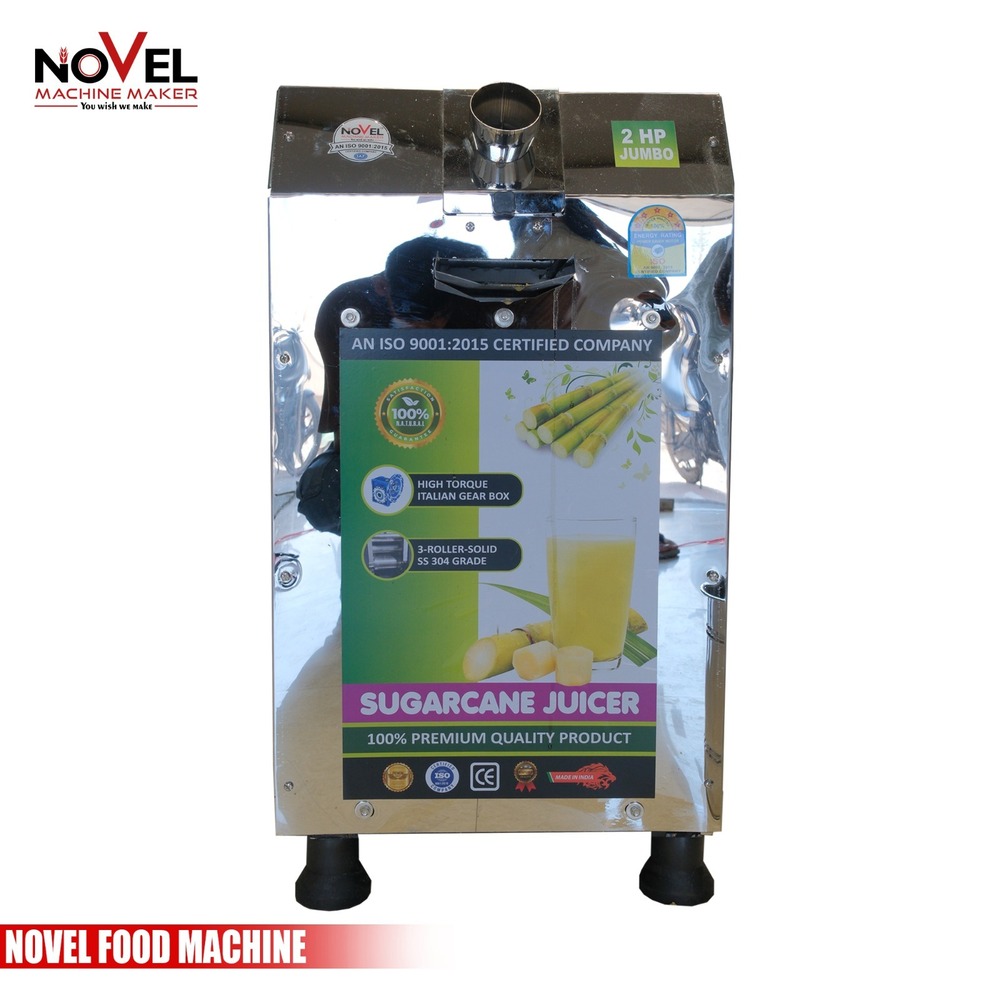 Sugarcan Juice Machine - Color: Silver