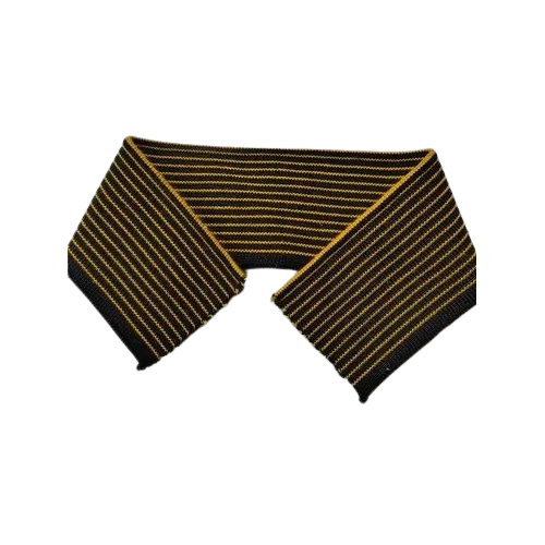 Designer Jacquard Rib Collar