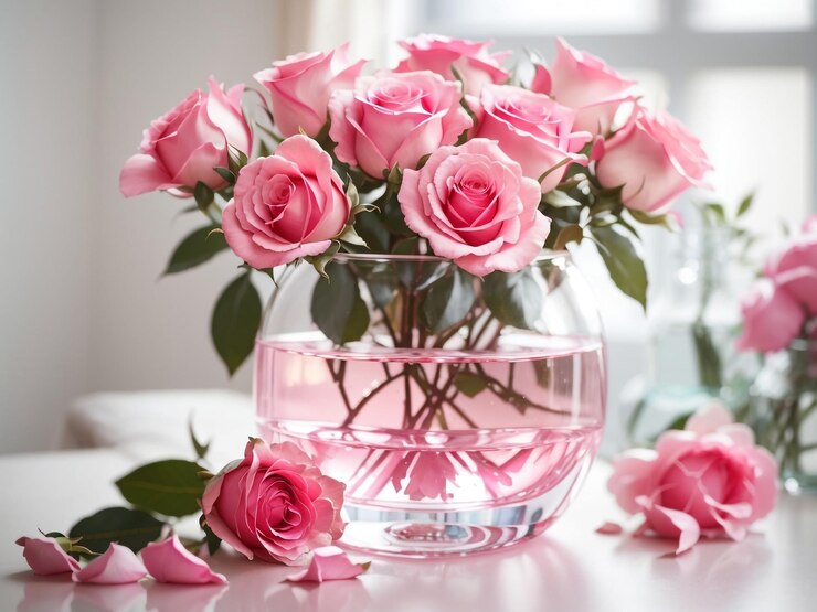 Rose Hydrosol - Liquid, Pink | Rose Petals, Steam Distillation, Floral Scent, Suitable For Skin Toner, Aromatherapy, Hair Rinse, Culinary Use