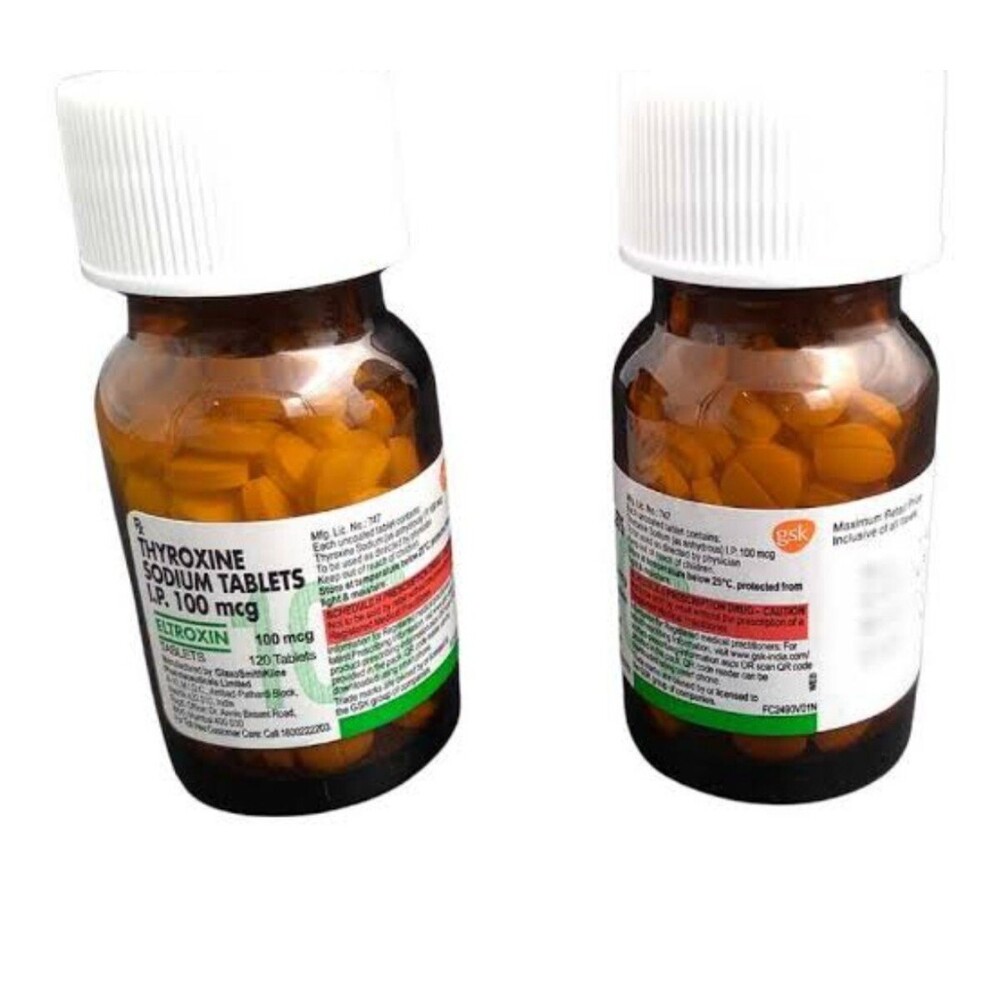 Eltroxin 100 Mg Tablet Ingredients: Thyroxine Sodium Ip
